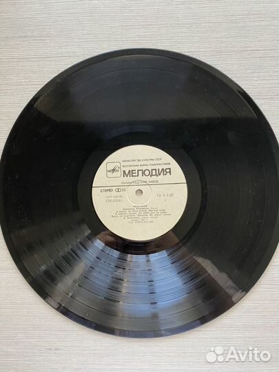 Виниловые пластинки