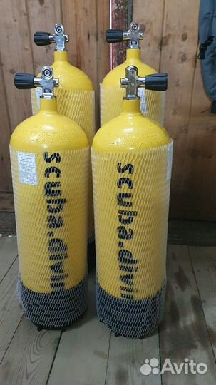 Баллоны для дайвинга V-12л сталь 01.05.22г