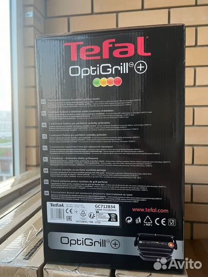Электрогриль Tefal Optigrill+ GC712834 Black