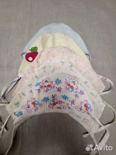 Шапочки, косынка, панама детские