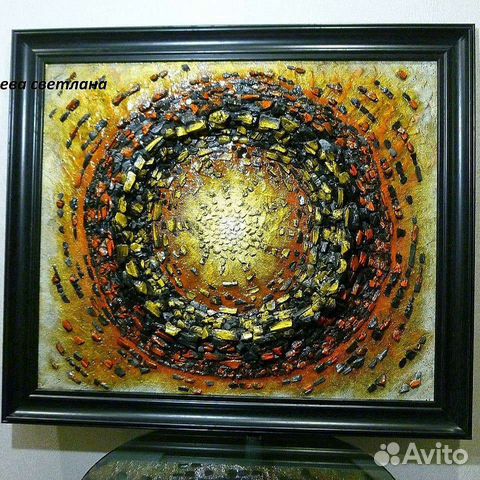 Картина-коллаж из природного материала