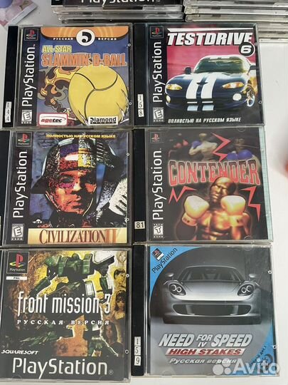 Игры PS1 лицензия