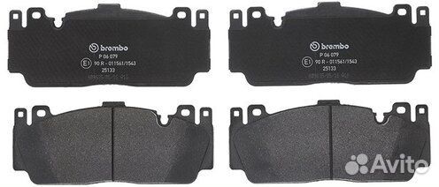 P06079 Комплект тормозных колодок, дисковый тормоз