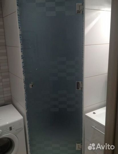 Перегородка матовое стекло