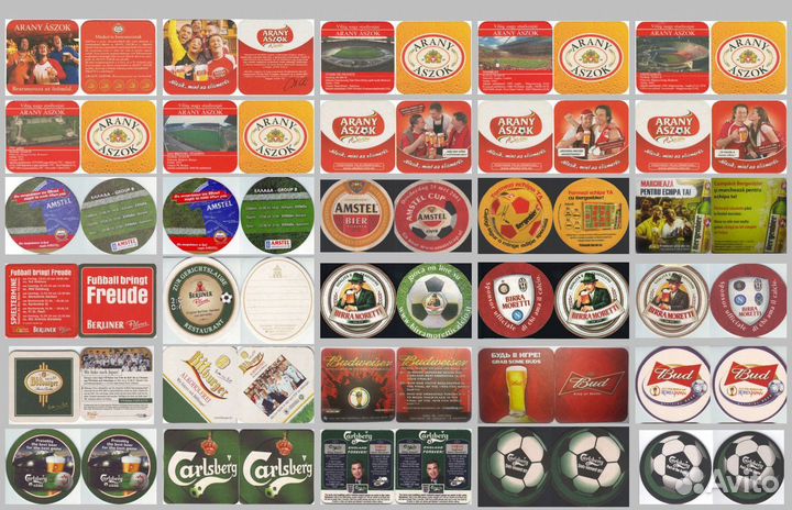 Бирдекели по тематике. Футбол, девушки, пробковые