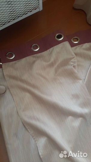 Шторы на люверсах бу