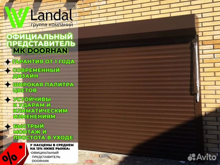 Гаражные роллетные ворота