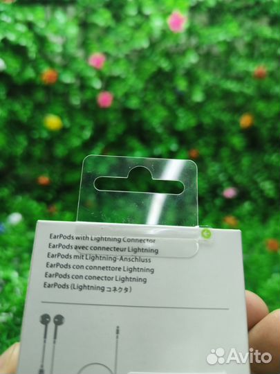 Apple earpods lightning проводные