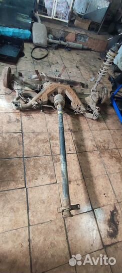 Задняя часть синхро Гольф 3, Пассат Б3