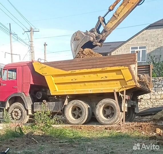 Грунт на подсыпку, песок, щебень, окол