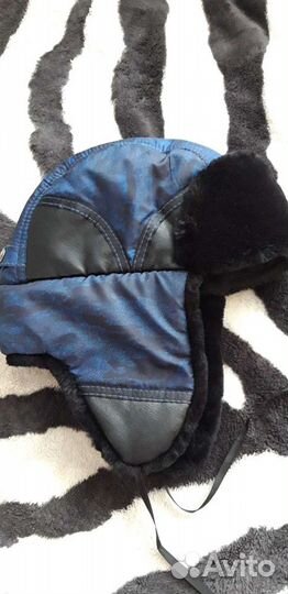 Шапка зимняя детская для мальчика