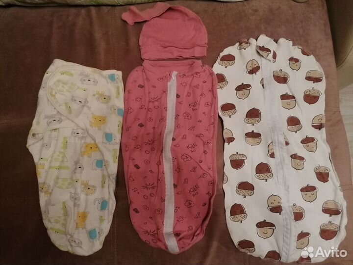 Детские вещи на девочку до года (3 пакета)