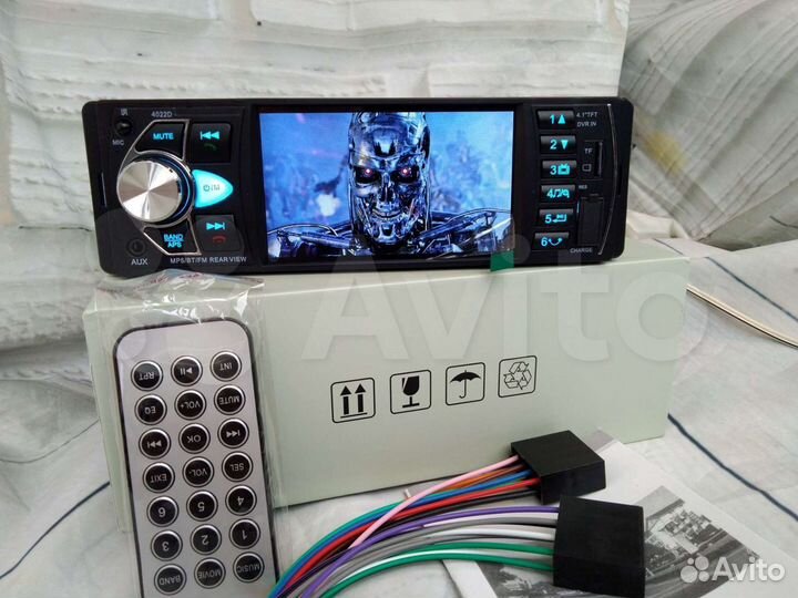 Магнитола 1din новая