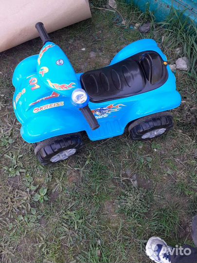Детский электромобиль мотоцикл бу