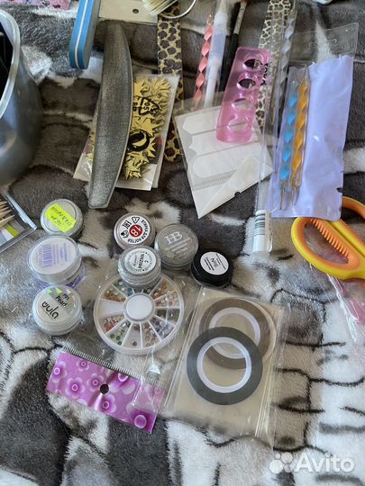 Набор для ногтей с лампой