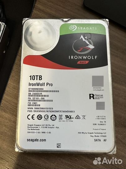 Жесткий диск Seagate 10 тб ST10000NE0004