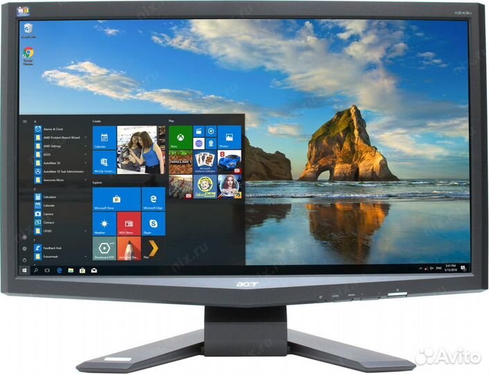 Игровой Монитор Acer 24 FHD 1080 75 Гц 2 мс