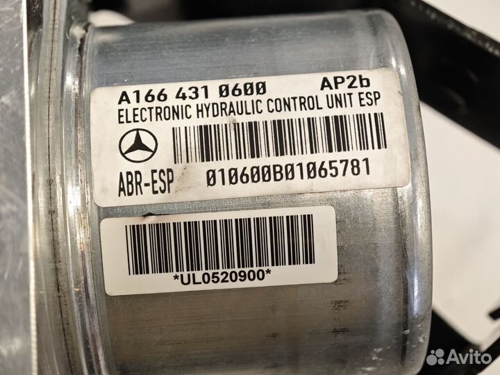 Блок ABS Mercedes-Benz GLE A1664310800 2018