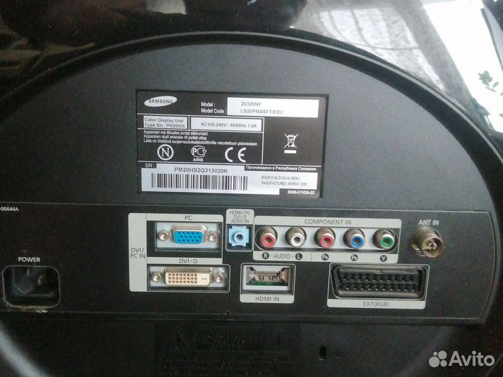 Монитор TV Samsung + пульт