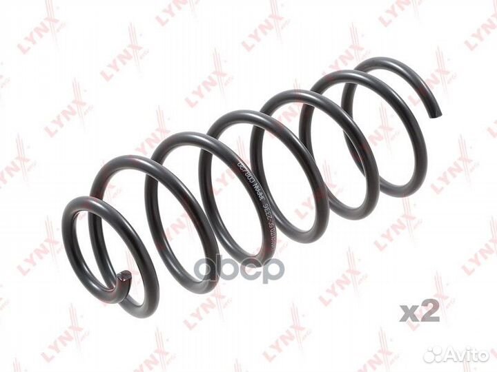 Пружина подвески hyundai getz 1.1/1.3/1.4/1.6 0