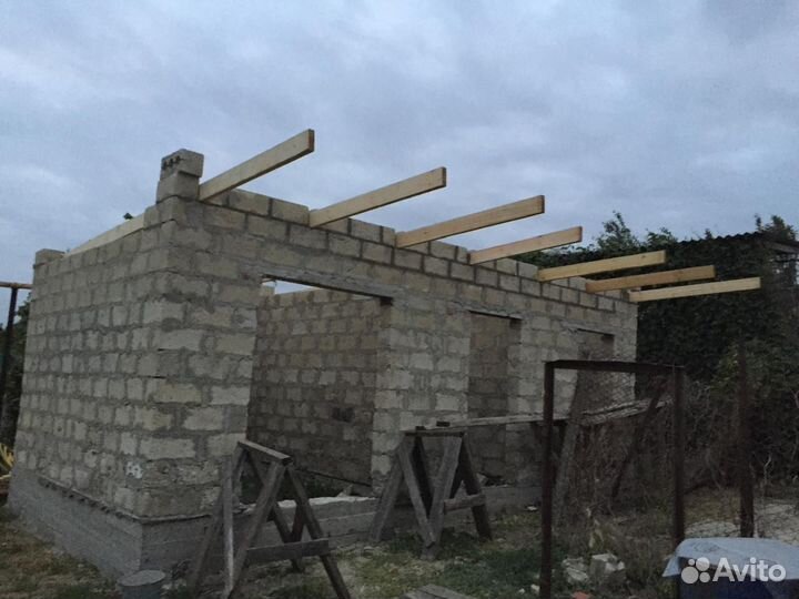 Кладка блоков