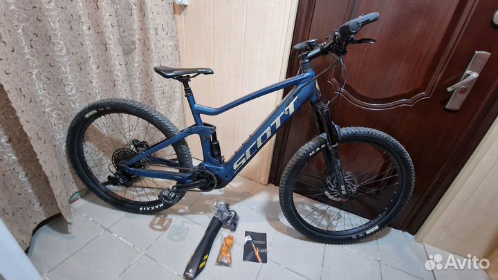 Электровелосипед двухподвес Scott Strike eRide 930
