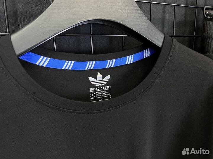 Спортивный костюм Adidas черный летний новый