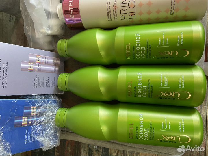 Шампунь бальзам Краска estel эстель