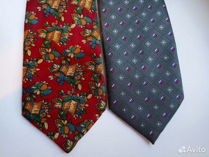 Галстуки с флагом России
