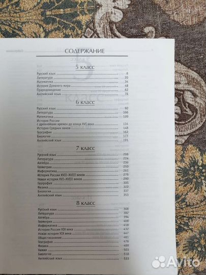 Справочник школьника 5-11 класс