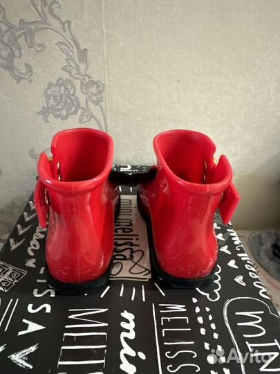 Mini melissa сапожки 19/20