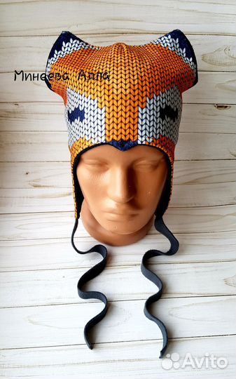 Шапочки эксклюзивные детские