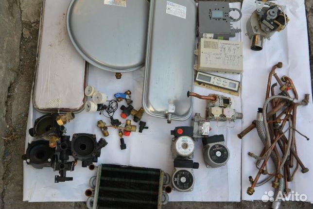 Запчасти на котлы двухконтурные