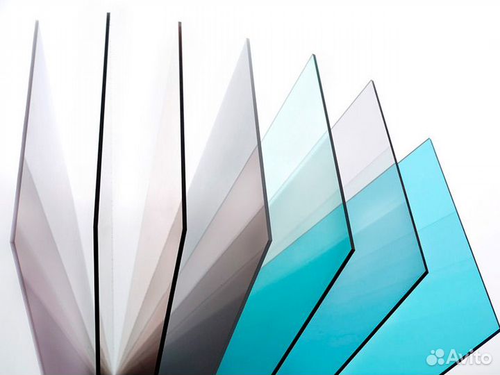 Монолитный поликарбонат 5мм прозрач г.Инкерман