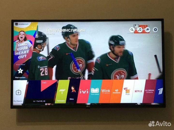 Телевизор LG 43 4K SMART TV dvbt2 HDR wifi