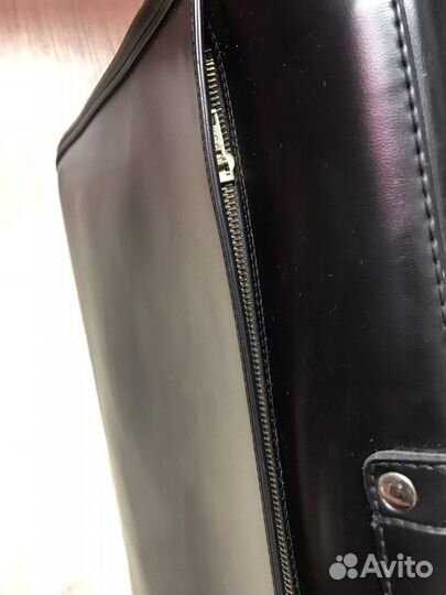 Мужской кожаный портфель