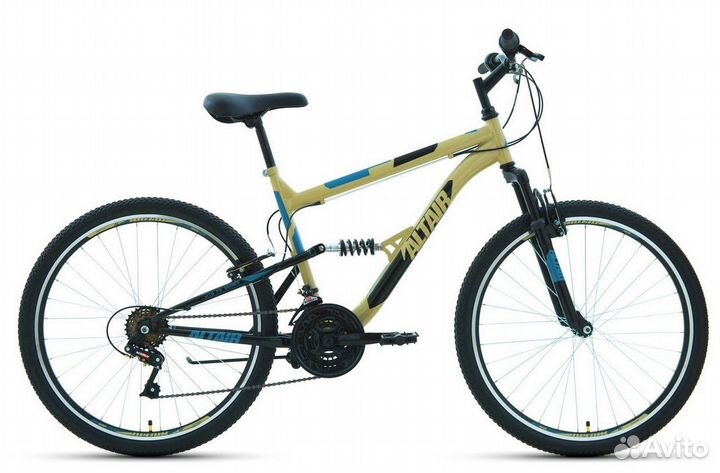 Велосипед 26д. Forward, altair MTB FS (1.0), беж