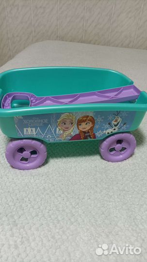 Тележка детская полесье, холодное сердце