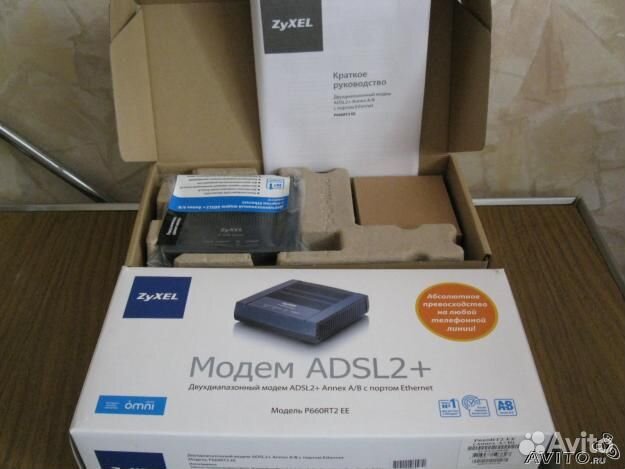 Модем zyxel p660rt2 ee