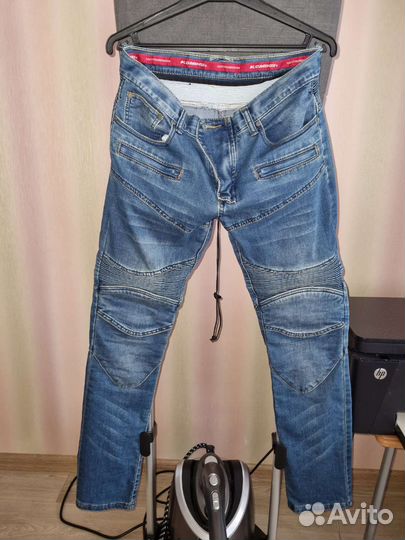 Мотоджинсы мужские