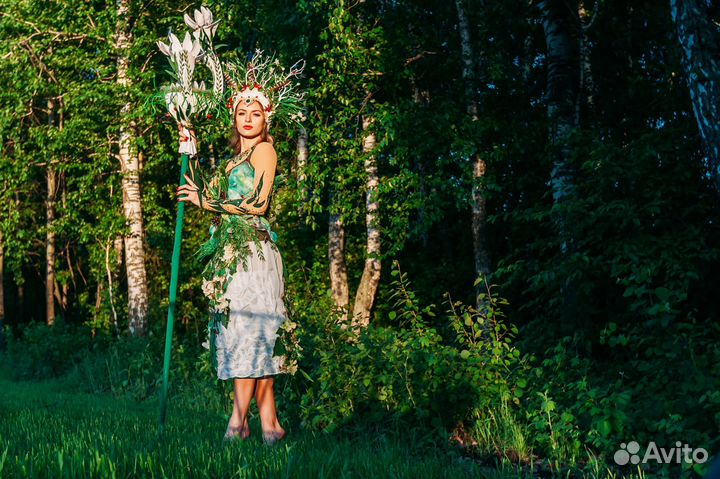 Анимационный костюм Лесной девы