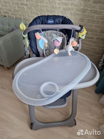 Стульчик для кормления chicco polly magic relax
