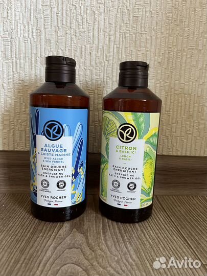 Гели для душа 200 / 400 мл Ив Роше и жидкое мыло