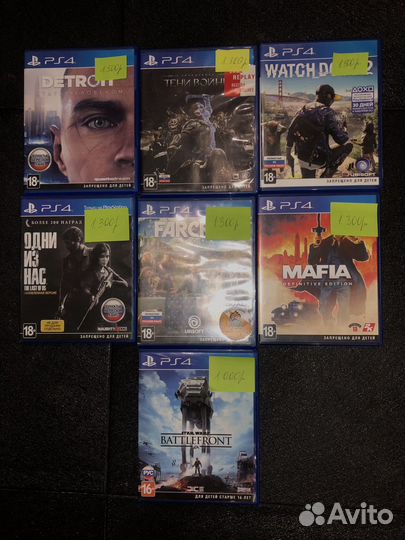 Игры для Sony PS4
