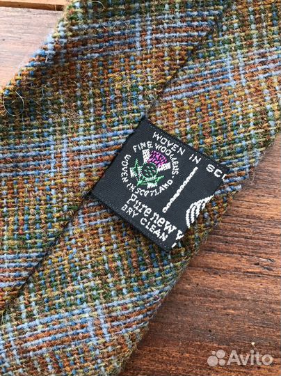 Галстук шерсть хлопок