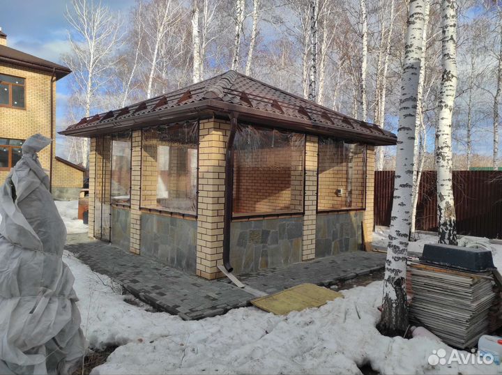 Мягкие окна для беседок террас и веранд