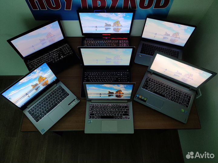 Ноутбуки б/у MSI asus dell core i7 i5 i3 Ryzen