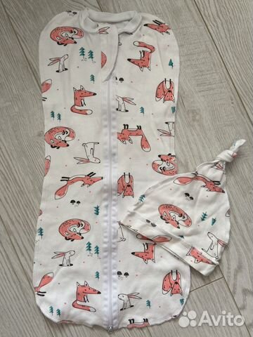 Пеленка кокон на молнии