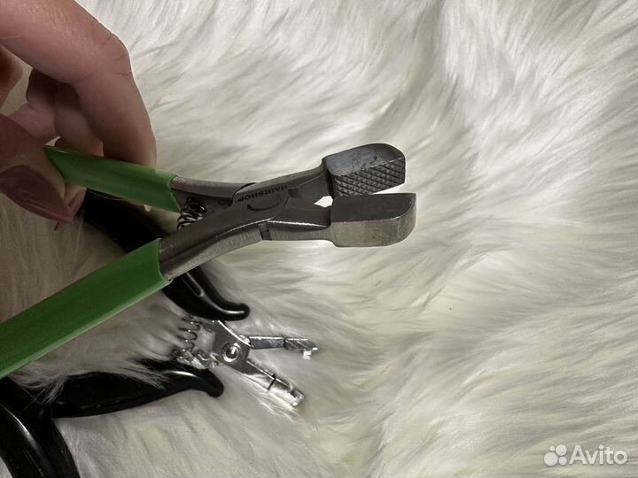 Шипцы для снятия наращенных волос