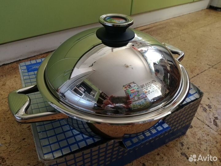 Новый сотейник zepter с куполоообразной крышкой